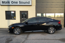 2020 Honda Civic with premium window tint